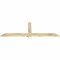 Ekena Millwork Eugene Rough Sawn Timber Gable Bracket, Douglas Fir, 72"W x 24"H x 2"D x 4"F, 8/12 Pitch GBW072X24X0204EUG00RDF - alternate 2